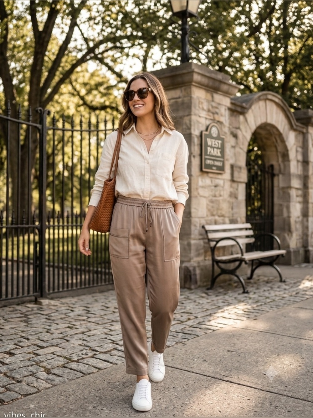 Brunello Cucinelli Taupe Drawstring Patch-Pocket Pants; Size 10